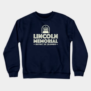 Vintage Lincoln Memorial Crewneck Sweatshirt